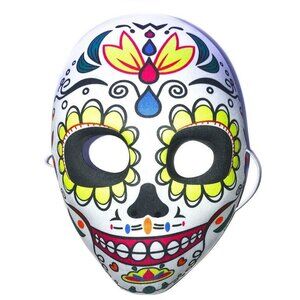 Halloween Giorno Dei Morti Teschio di Zucchero Maschera Costume Accessor…